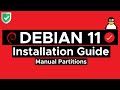 How to Install Debian 11.4 with Manual Partitions | Debian 11.4 Installation Guide | Debian 11.4.0