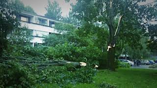 Klaara myrsky Suomi Helsinki 12/08/2017    Klaara storm