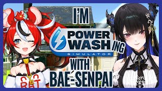 【PowerWash Sim】Starting a business with Bae-senpai 🎼