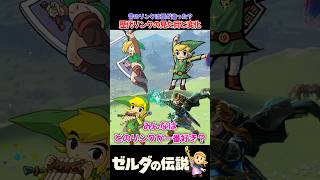 2.9万再生💮【見た目変わりすぎ！】歴代リンクの見た目まとめ【ゼルダの伝説】