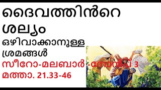 ദൈവം എന്ന ഉടമസ്ഥനെയും അവൻ അയച്ച പ്രിയപുത്രനെയും ഒഴിവാക്കുന്പോൾ എന്തു സംഭവിക്കുന്നു?