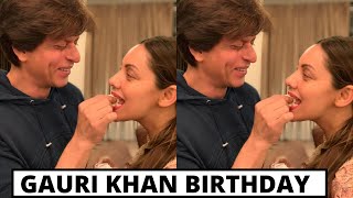 Gauri Khan Celebrated Her Birthday With Son Aryan Khan, Suhana Khan, Abram Khan And Shahrukh khan