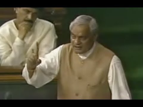 Atal Bihari Vajpayee BEST Speech In Parliament..BJP..Narendra Modi ...