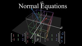 Normal Equations | Ch. 3, Linear Regression