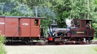 Lennakatten - Uppsala to Faringe museum railroad Sweden 2013