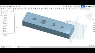 Onshape Tutorial - Holes