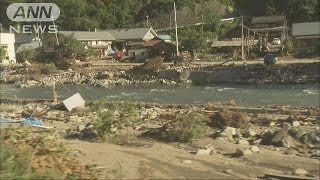 山口アナが孤立集落へ・・・実態は　台風被災地また雨に(16/09/05)