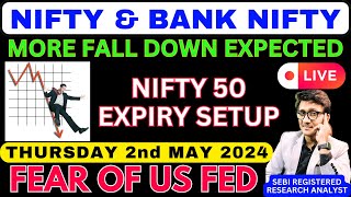 NIFTY PREDICTION FOR TOMORROW & BANK NIFTY ANALYSIS FOR 2ND MAY 2024 THURSDAY MARKET ANALYSIS