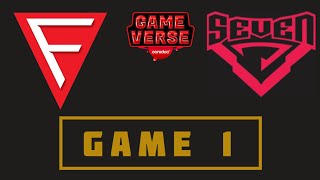 Falcon Esports Vs Team Seven Game 1 | GameVerse Ooredoo #teamfalcons  #gameverse