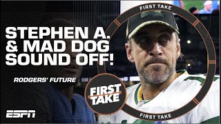 🚨 ENOUGH ALREADY! 🚨 Stephen A. & Mad Dog SOUND OFF on Aaron Rodgers! | First Take