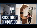 Decoração de Escritório de Advocacia Pequeno e Moderno (REFORMA COMPLETA)