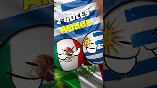 MEXICO vs URUGUAY en EN QATAR 2022 COUNTRYBALL