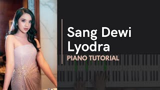 Lyodra, Andi Rianto - Sang Dewi (Piano Tutorial + Not Angka)