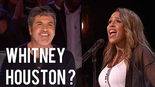 The Next Whitney Houston? Wow the Crowd with her Rendition of "Run To You" - AGT 2018 Auditions