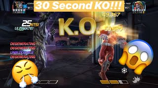 Corvus Destroys 6.2.3 Omega Red in 30 seconds!!