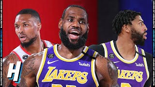 Los Angeles Lakers vs Portland Trail Blazers - Full Game 3 Highlights August 22, 2020 NBA Playoffs