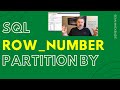 How to Add a Row Number to Your SQL Query Using row_number and partition by