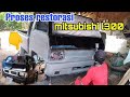 PROSES RESTORASI MITSHUBISHI L300 SOLAR PICK UP