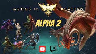 Ashes of Creation Alpha 2 // Fighter gameplay