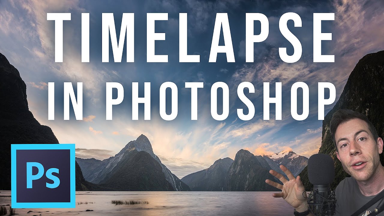 HOW To Create A TIMELAPSE In Adobe Photoshop - YouTube