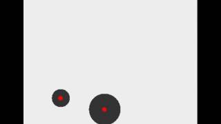 Java elastic collision of two balls