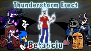 Thunderstorm Erect but every turn different characters sing it! 🎤(Thunderstorm Erect Cover) 🎤