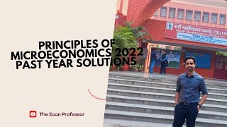 Principles of Microeconomics 2022 Past Year Complete Solutions