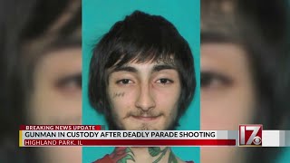 Illinois mass shooting suspect in custody