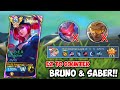 Cara Counter Bruno + Saber!! | Layla Lategame Adalah Mimpi Buruk Musuh!!