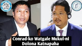 Saksa MLA Conrad Sangma-ko Namnikjae Mukul Sangma-ni TMC Dolona Napangskaaha...