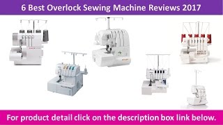 Best Overlock Sewing Machine Reviews 2020 \u0026 2021 | Sewing Machine With Micro Safety Switch