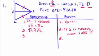 Geometry - 16 - Proof Practice