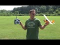 flying hobbyzone champ mini rc plane hd