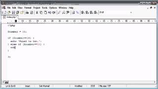 19 if else if Statement PHP Tutorials