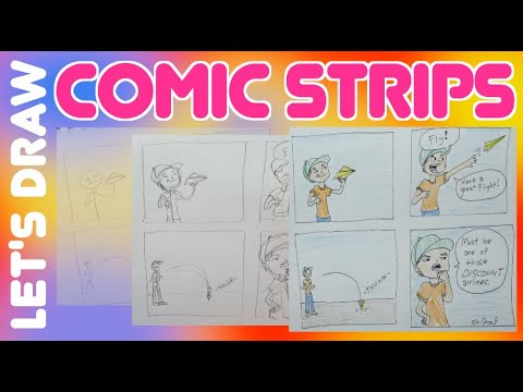 Let S Draw Comic Strips Youtube
