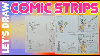 Let's Draw COMIC STRIPS!
