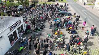 Motorradclub M.C.W.U. Saisonstart 2023 - von Wildberg Temnitztal nach Siegessäule Hakenberg