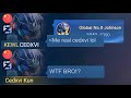 I MET ANOTHER CEDXVI in SOLO RANK!🗿(He says im fake😅) - Mobile Legends