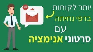 הפקת סרטוני אנימציה בזול לדפי נחיתה: 5 סרטונים ב-5 תשלומים של 700 ₪ בלבד - שיווקנט - 03-3761093