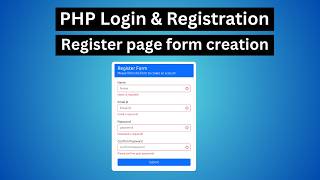 Create Responsive Registration Form Using Bootstrap 5 | Step-by-Step Tutorial