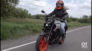 Présentation de la moto Yamaha MT-03