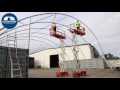 how to install an allshelter container dome shelter