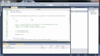 Visual Basic Tutorial 5 - Constants, Strings, and String Functions