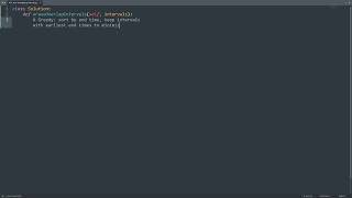 Leetcode 435. Non-overlapping Intervals in Python | Python Leetcode | Python Coding Tutorial | ASMR