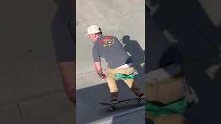 Skateboarding BOWL LINE Progression 46 yr old #SHORTS