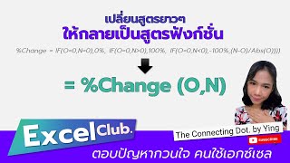 สร้างสูตรฟังก์ชั่นไว้ใช้เอง : Excel Club Ep4