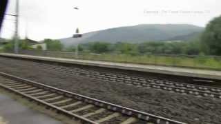 Lorch Train Station by the Rhine in Germany - Middle Rhine