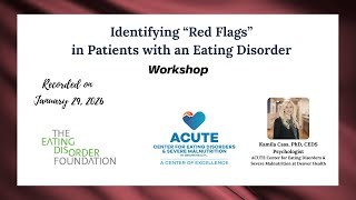 Identifying “Red Flags” in Patients with an Eating Disorder