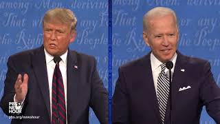 WATCH: Trump ‘does not have a plan’ on health care, says Biden | First Presidential Debate 2020