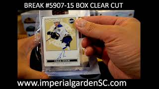 BREAK #5907: 15 BOX 2024-25 #upperdeck CLEAR CUT HOBBY NHL HOCKEY CASE BREAK